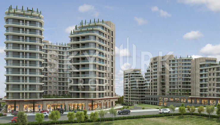 Residential complex with a family concept in Kucukcekmece, Istanbul - Ракурс 10