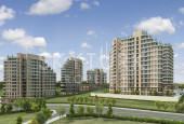 Residential complex with a family concept in Kucukcekmece, Istanbul - Ракурс 14