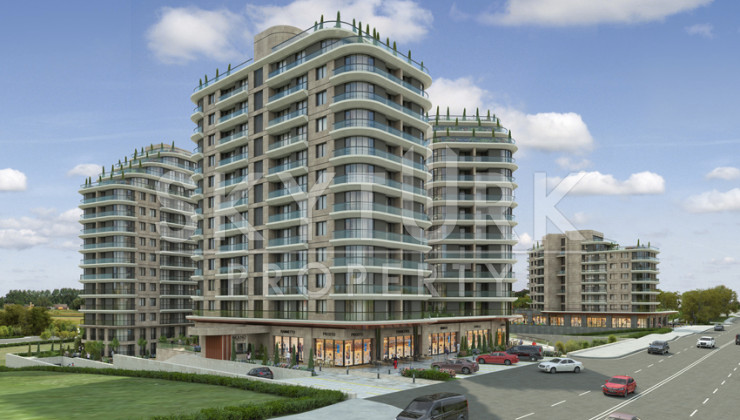 Residential complex with a family concept in Kucukcekmece, Istanbul - Ракурс 15